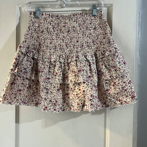 Hyacinth House Floral Steff Mini Skirt Western XS - Picture 4 of 10